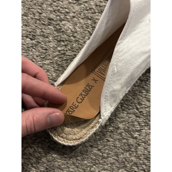 Vilebrequin’s White Pare Gabia Espadrille Slides Size 40 Men’s 6.5 Women’s 9 main image 6